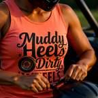 Muddy Heels Dirty Wheels Tank Top