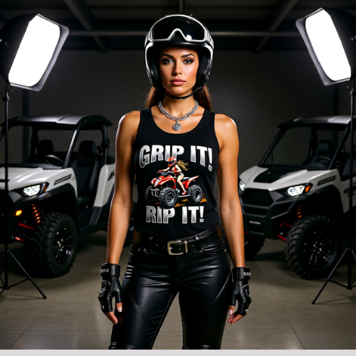 "Grip It! Rip It!"  Graphic Tank Top