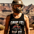 "Grip It! Rip It!"  Graphic Tank Top