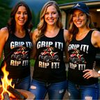 "Grip It! Rip It!"  Graphic Tank Top