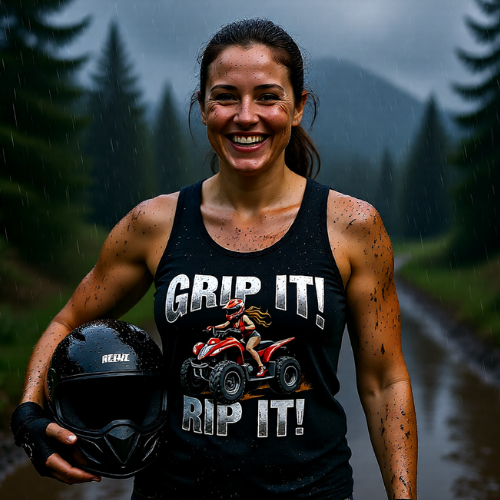 "Grip It! Rip It!"  Graphic Tank Top