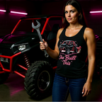 She Built This UTV Tank Top — Women's Off‑Road Mechanic Pride
