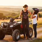 She Built This UTV Tank Top — Women's Off‑Road Mechanic Pride