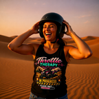 Throttle Therapy Tank Top — ATVer Off-Road Riding Graphic Tank