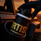 Dirtista Stainless Steel Water Bottle — “Women Who Ride Hard” Travel Bottle