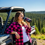 Queen of the Trails Stainless Steel Water Bottle