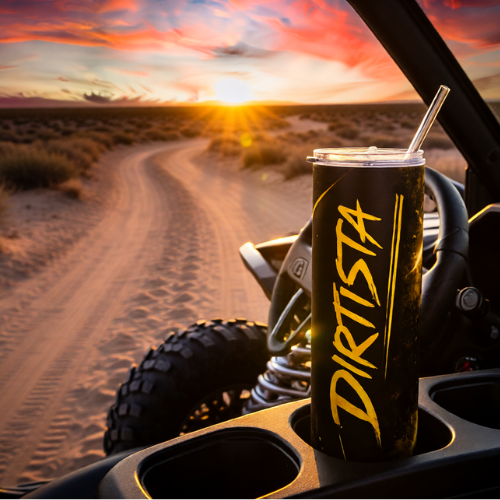 Dirtista 20oz Stainless Steel Tumbler – Insulated Travel Cup