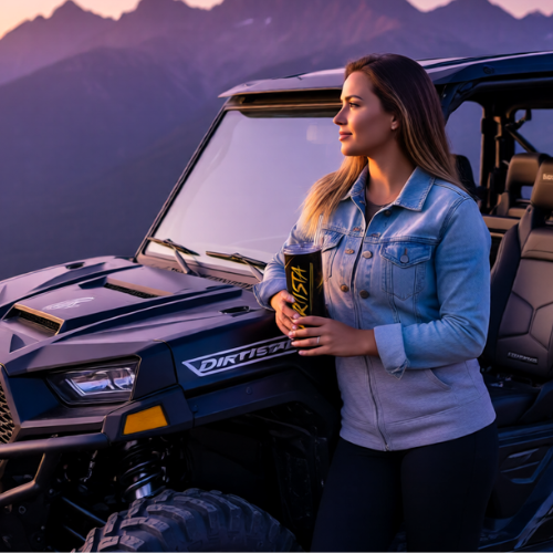 Dirtista 20oz Stainless Steel Tumbler – Insulated Travel Cup
