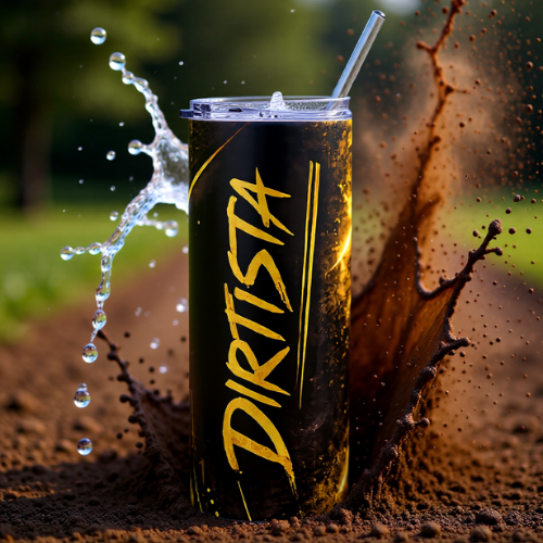 Dirtista 20oz Stainless Steel Tumbler – Insulated Travel Cup