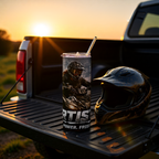 "Dirtista" Mud, Power & Freedom ATV - 20oz Stainless Steel Tumbler
