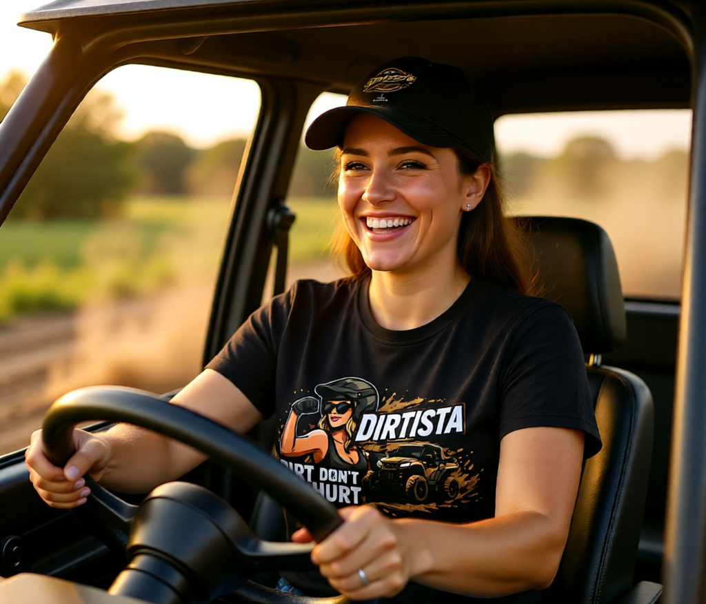 Dirtista T‑Shirt — "Dirt Don’t Hurt" Off‑Road Racing Tee