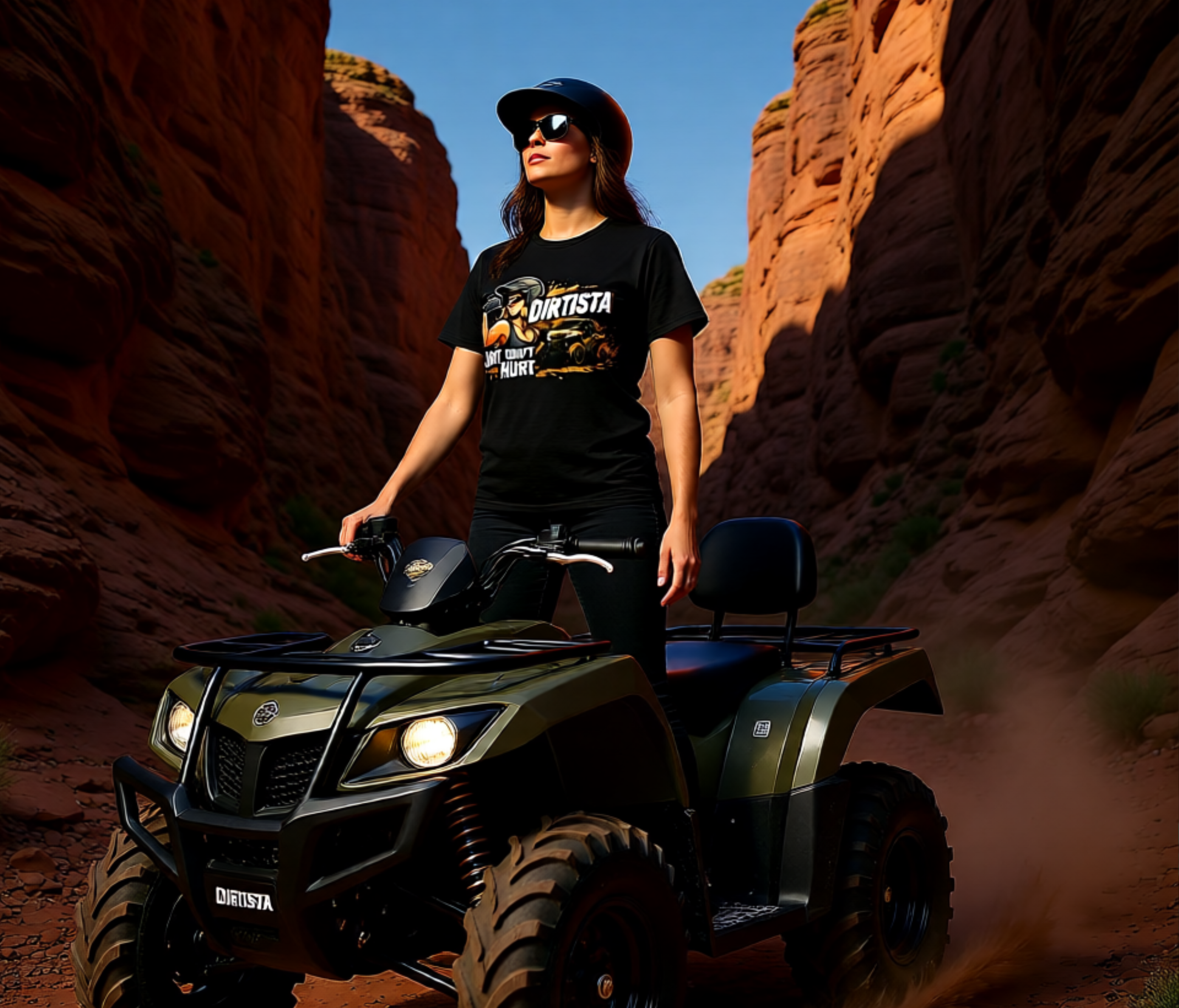 Dirtista T‑Shirt — "Dirt Don’t Hurt" Off‑Road Racing Tee