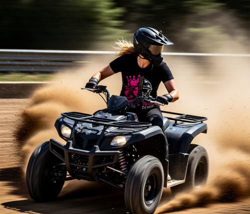 Country Princess Trail Demon Women's ATV Shirt | Dirtista