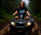 Mud, Sweat and Beers Off-Road Racing Graphic Tee