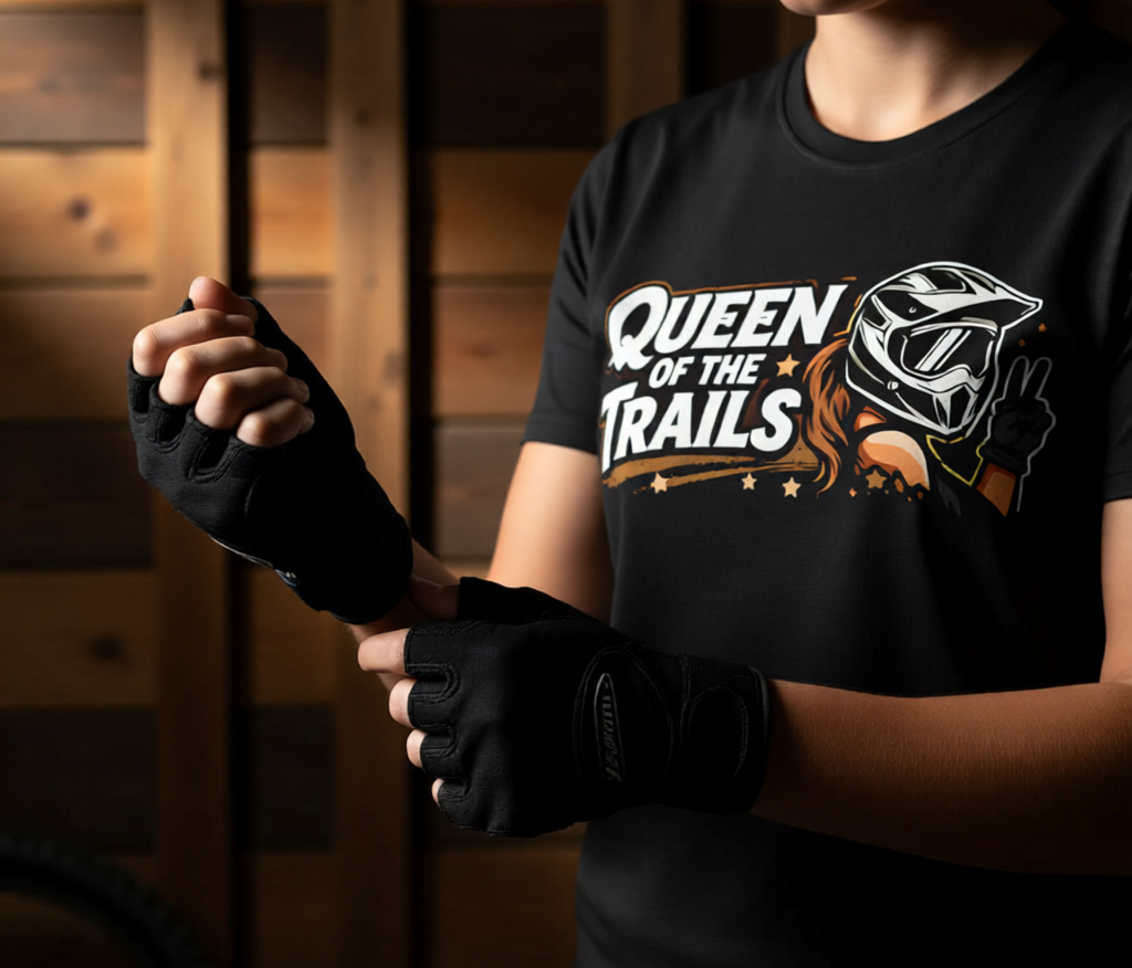 Queen of the Trails T-Shirt — Women's Off-Road Motocross Tee