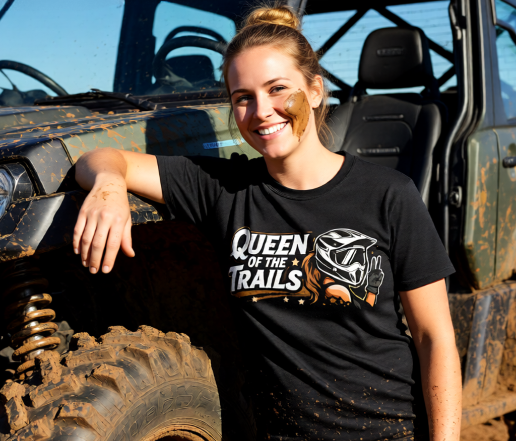 Queen of the Trails T-Shirt — Women's Off-Road Motocross Tee