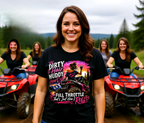 "Dirty Hair, Muddy Heart" Off-Road Girl Graphic Tee