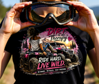 Dirt Is My Therapy T-Shirt — 'Ride Hard, Live Wild' Off-Road Adventure Tee