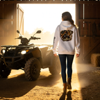 Dirtista Racing Hoodie — American Flag Off-Road Graphic Hooded Sweatshirt