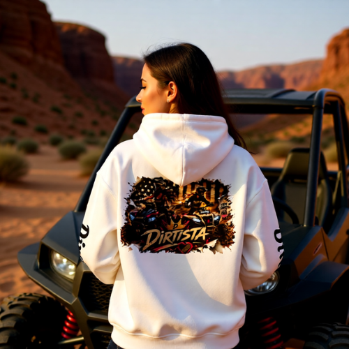 Kapuzenpullover — Dirtista Racing Grafik Pullover