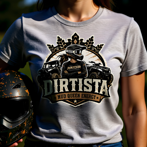 Mud Queen Energy Women's ATV Graphic T-Shirt | Dirtista