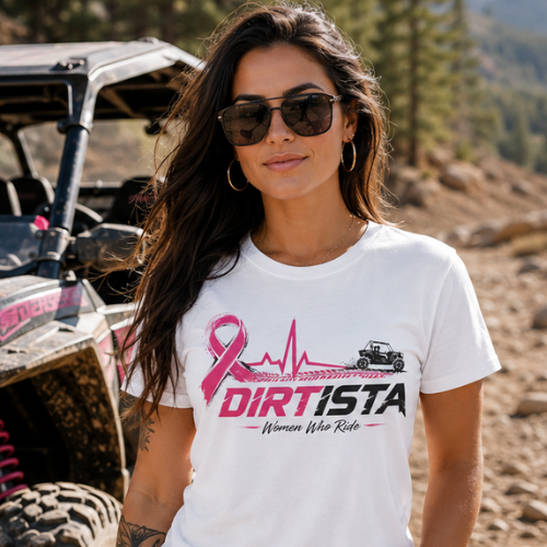 Dirtista Breast Cancer Awareness Women’s UTV T-Shirt