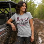 Mud Grit Ride Breast Cancer Awareness Women’s UTV T-Shirt
