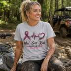Mud Grit Ride Breast Cancer Awareness Women’s UTV T-Shirt