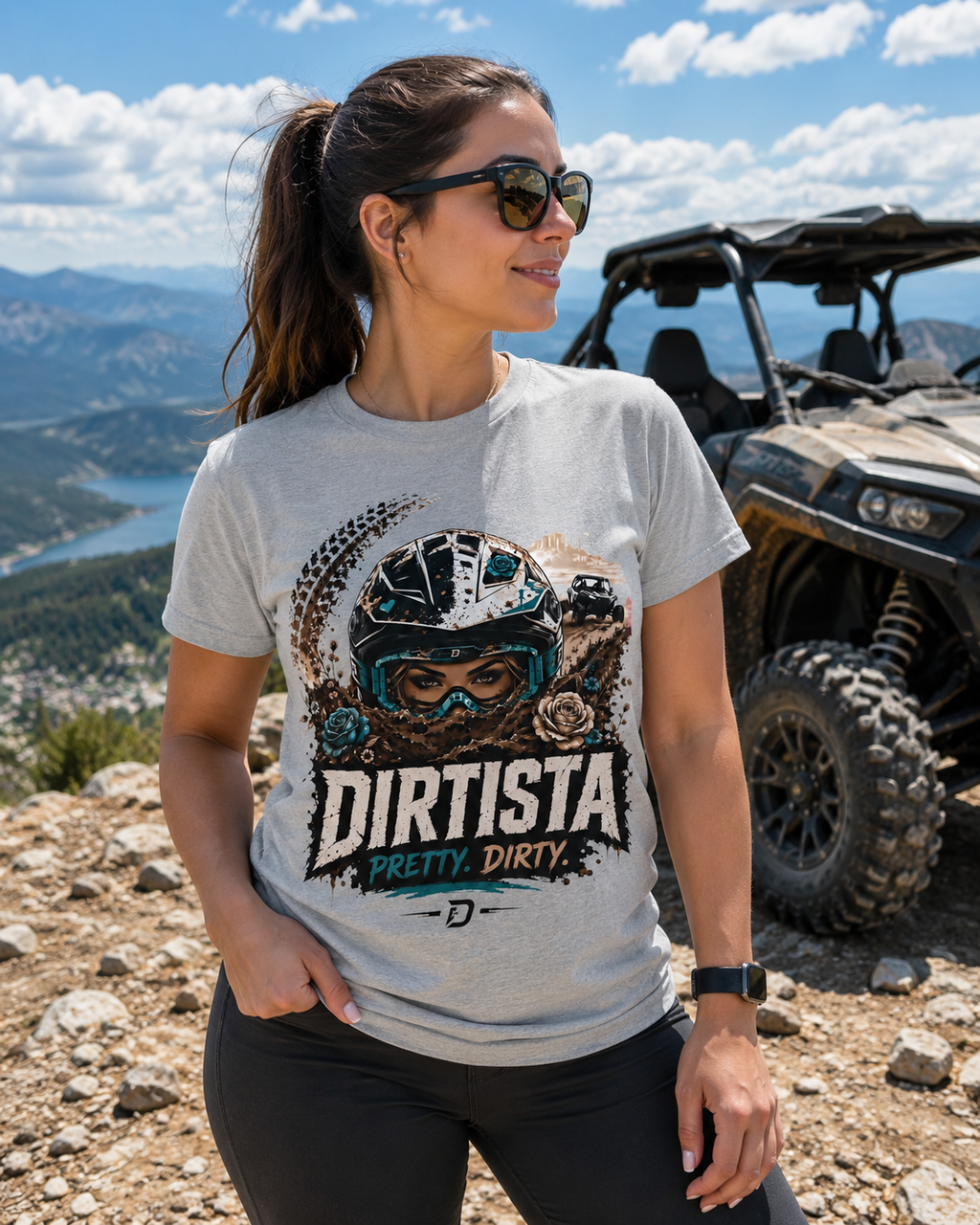Pretty Dirty Women’s ATV/UTV T-Shirt – Dirtista