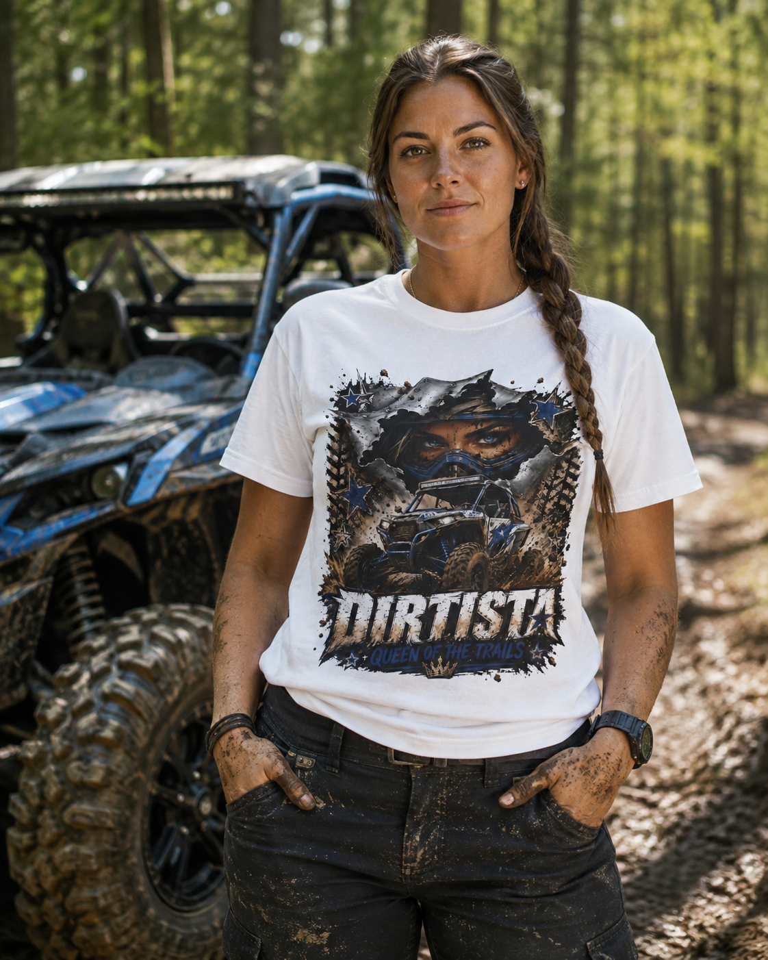 Queen of the Trails Women’s UTV T-Shirt – Dirtista