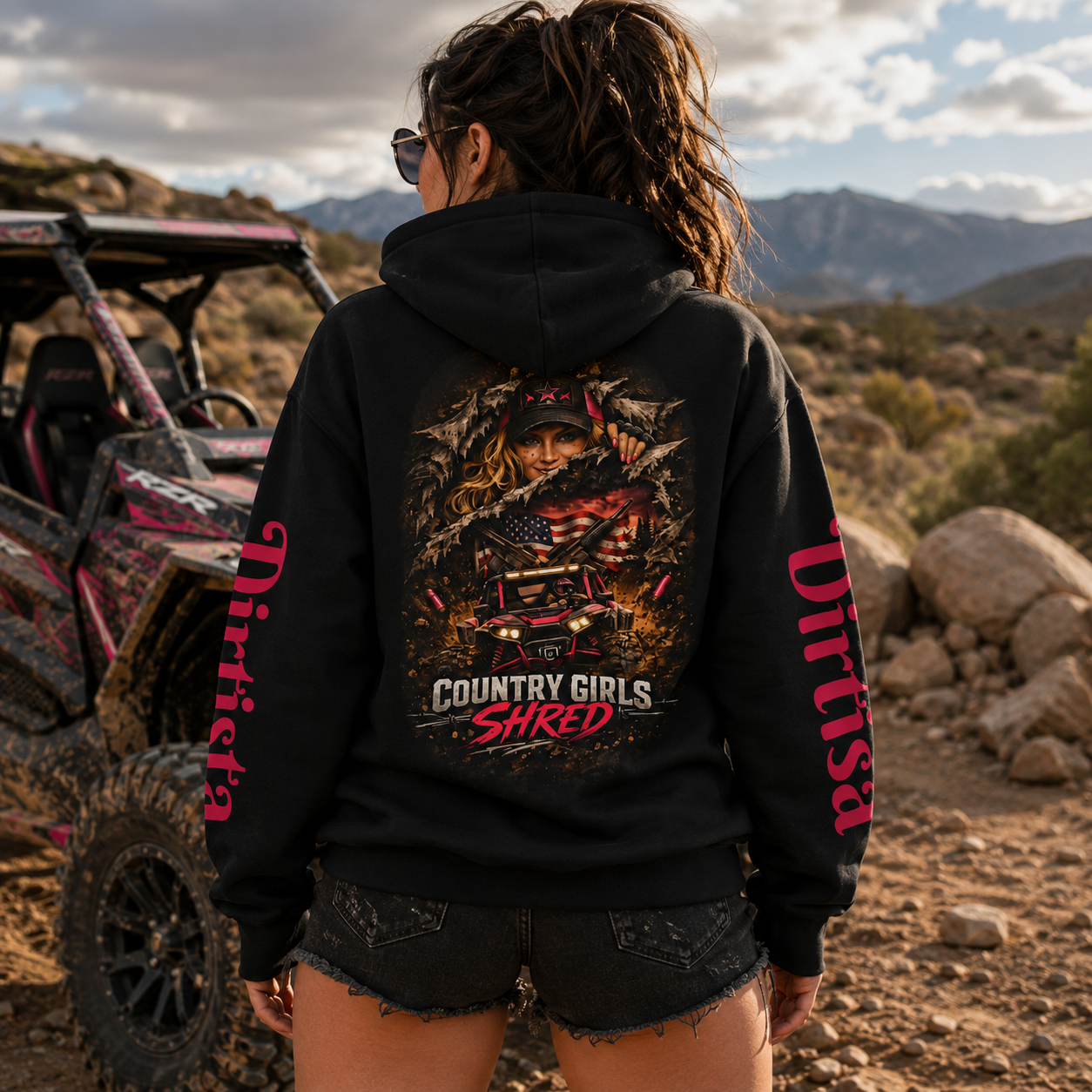 Country Girls Shred Women’s UTV Hoodie – Dirtista