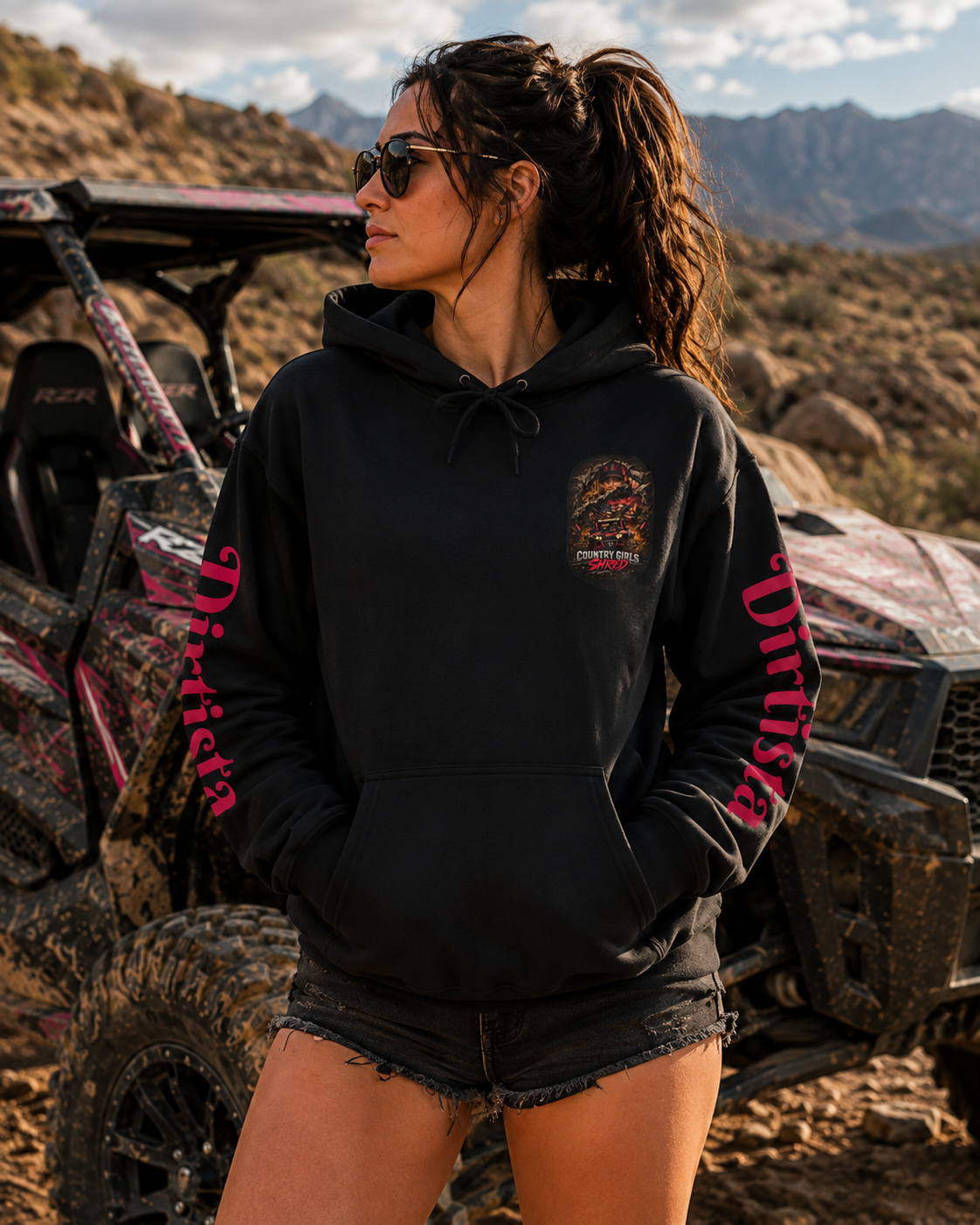 Country Girls Shred Women’s UTV Hoodie – Dirtista