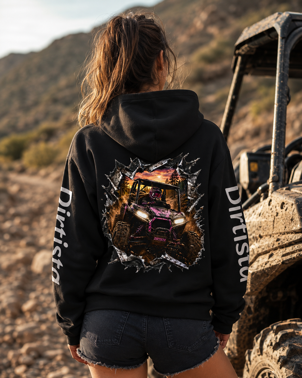 Trail Breaker Women’s UTV Hoodie – Dirtista Women Who Ride