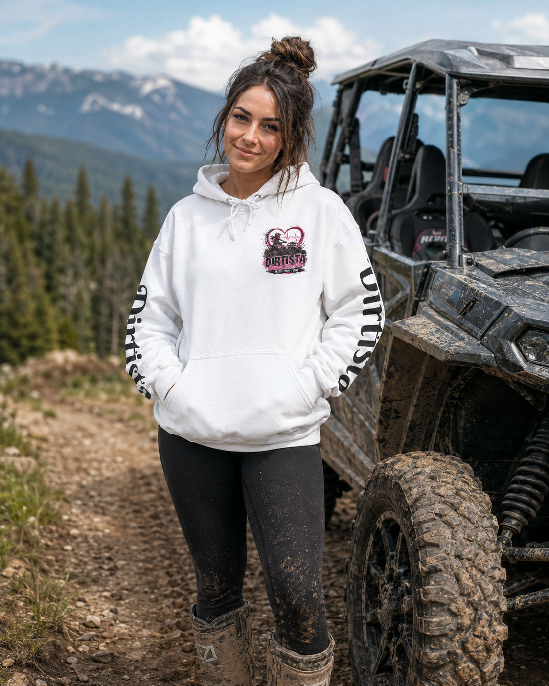 Faith Hope Ride Women’s ATV/UTV Hoodie – Dirtista
