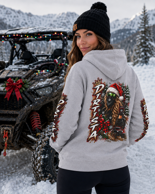 Christmas Trail Rider Women’s UTV Hoodie – Dirtista
