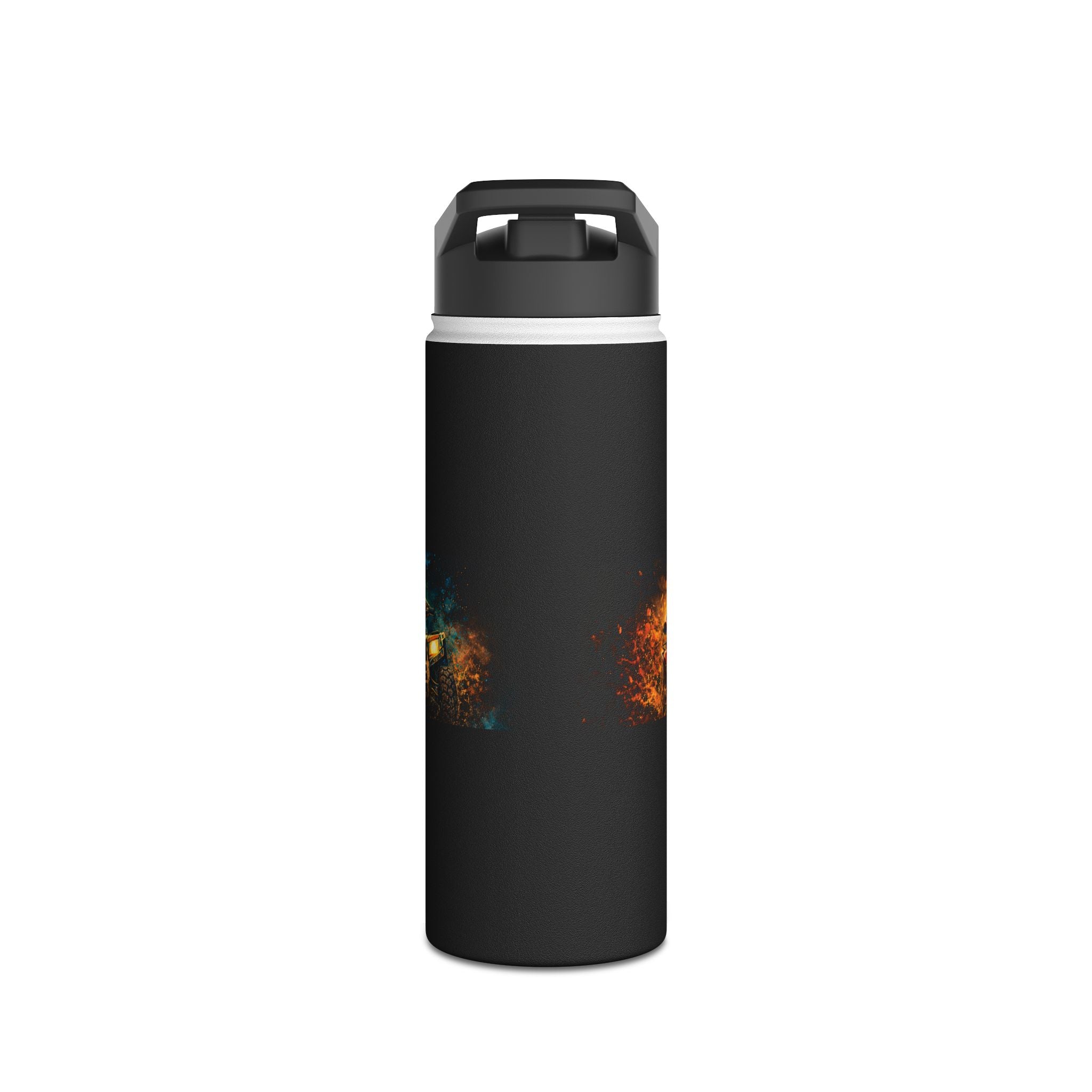 Dirtista Stainless Steel Water Bottle — 'Pretty. Dirty.' Off-Road Adventure Bottle