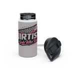 "Dirtista: Girls Who Ride" Racing Stainless Water Bottle