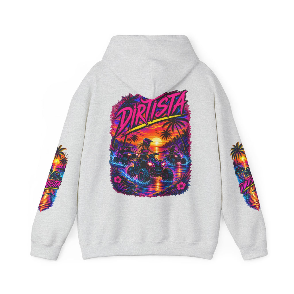 Vibrant Sunset ATV Hoodie | Dirista
