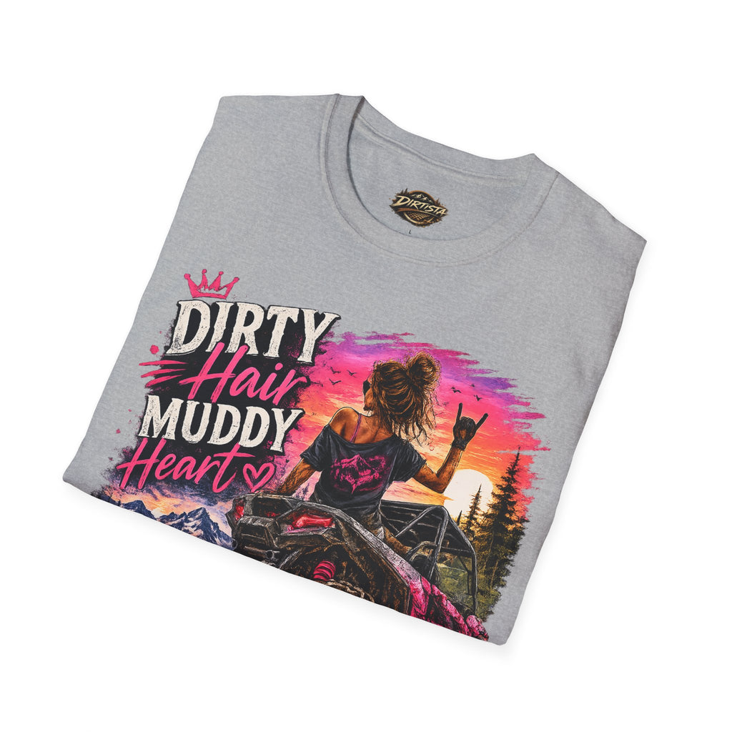 "Dirty Hair, Muddy Heart" Off-Road Girl Graphic Tee