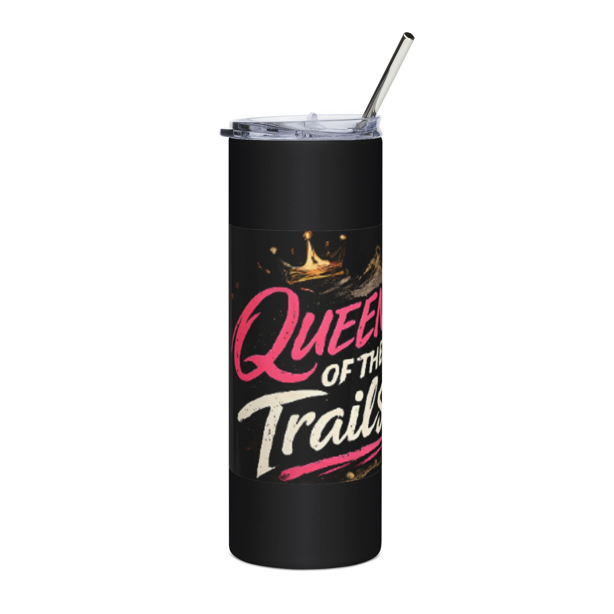 "Queen of the Trails" 20oz Stainless Steel Tumbler