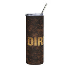 Rustic 'Dirtista' 20oz Stainless Tumbler – Rustic Earth stone Travel Cup