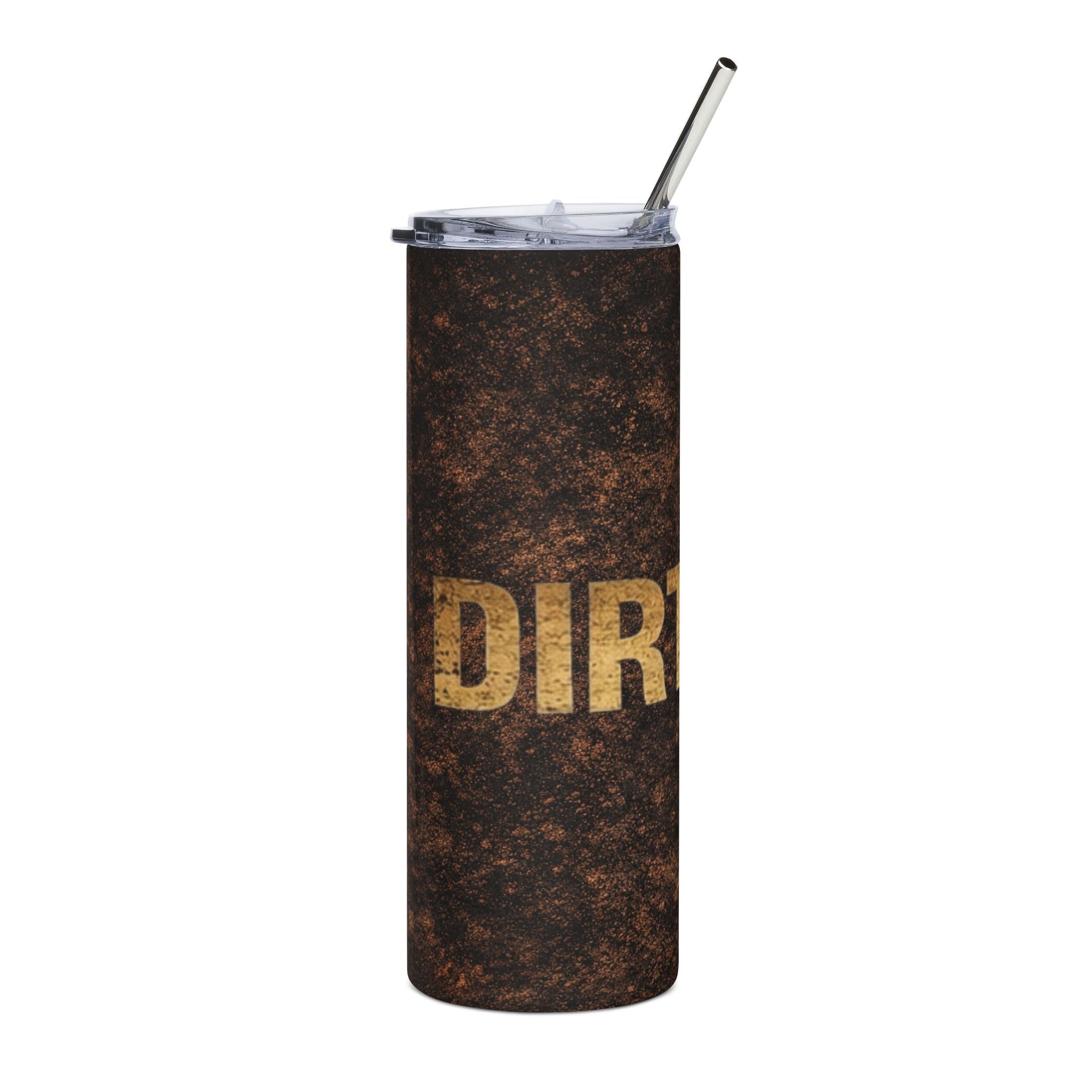 Rustic 'Dirtista' 20oz Stainless Tumbler – Rustic Earth stone Travel Cup