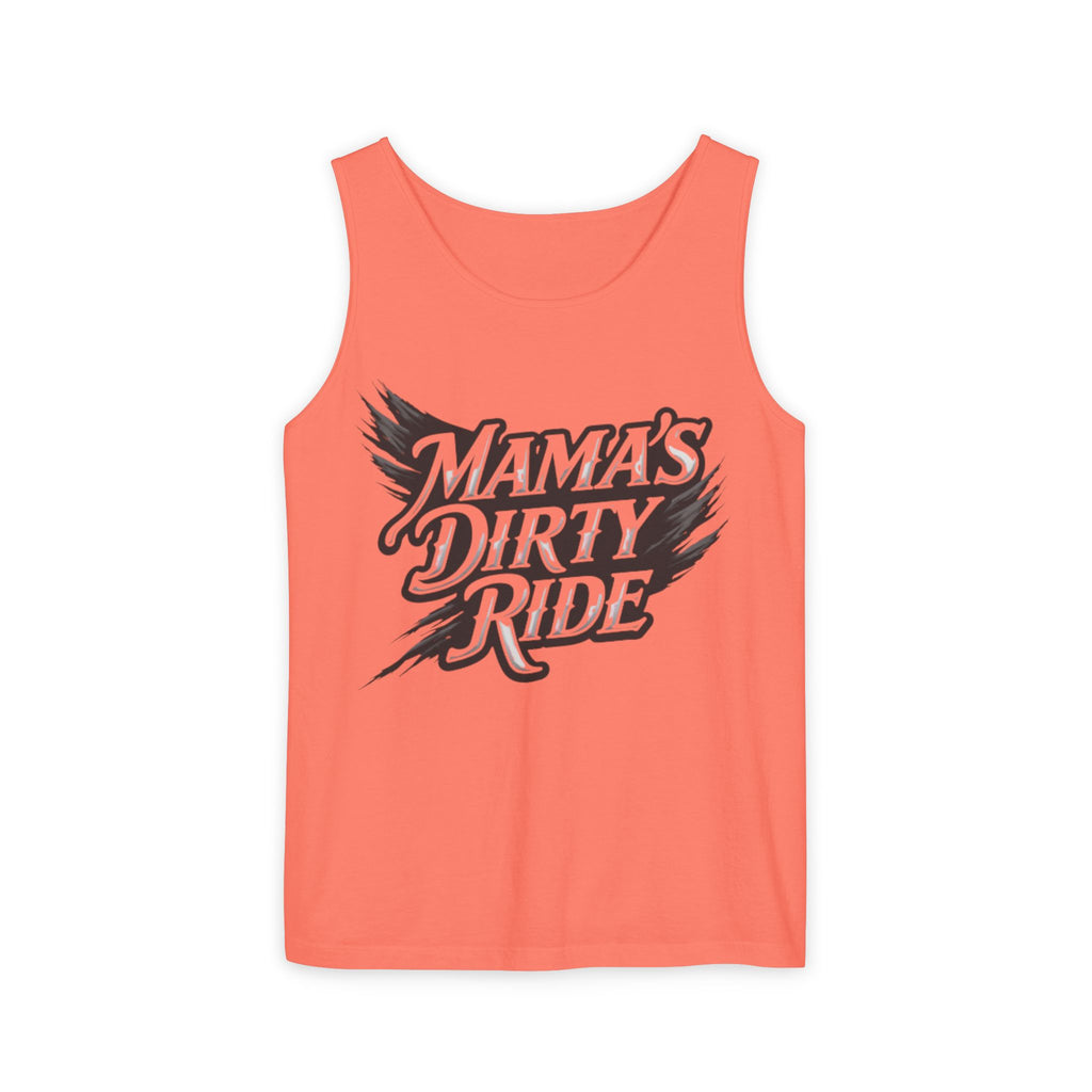 Mama’s Dirty Ride Tank Top — Vintage ATV Mom Graphic Tank