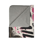 Queen of the Trails Sherpa Fleece Blanket | Women's ATV & UTV Throw Blanket | Dirtista