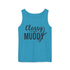 Classy But Muddy Tank Top — Funny Equestrian / Riding Tank