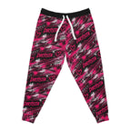 Pink Grunge "Dirtista" All-Over Print Joggers