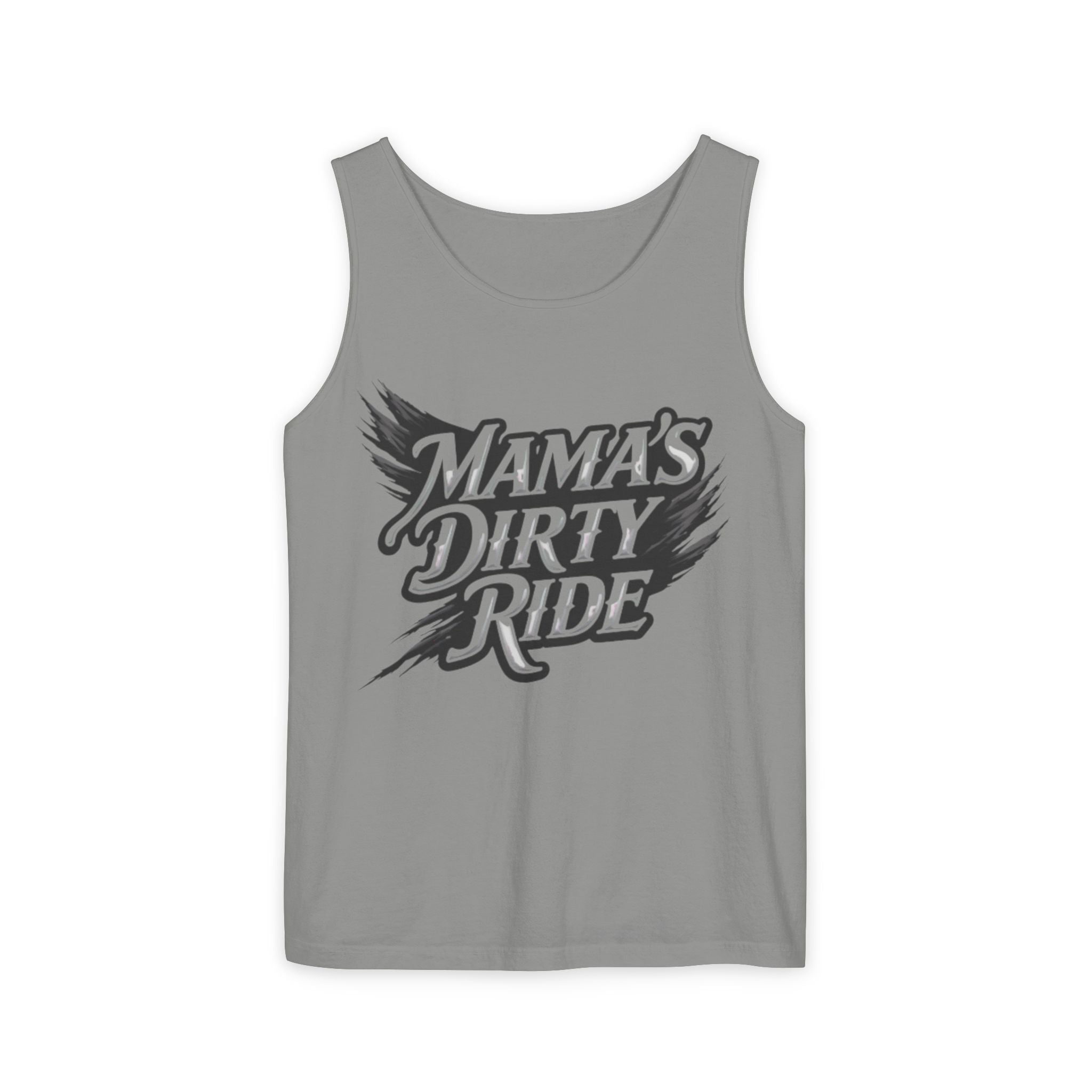 Mama’s Dirty Ride Tank Top — Vintage ATV Mom Graphic Tank
