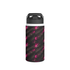 Dirtista Tire & Hot Pink Galaxy Stainless Steel Water Bottle