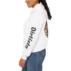 Dirtista Racing Hoodie — American Flag Off-Road Graphic Hooded Sweatshirt