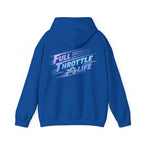 Full Throttle to Life Hoodie — Racing Graphic Pullover